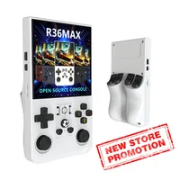 Портативная игровая консоль в стиле ретро, система Linux, 4,0-дюймовый IPS-экран с открытым исходным кодом, портативный видеоплеер R36MAX, подарок для детей