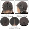13x6 Hd Lace Frontal Wig Curly Human Hair Wigs  32 Inch Deep Wave Water Wave Lace Frontal Wigs 6