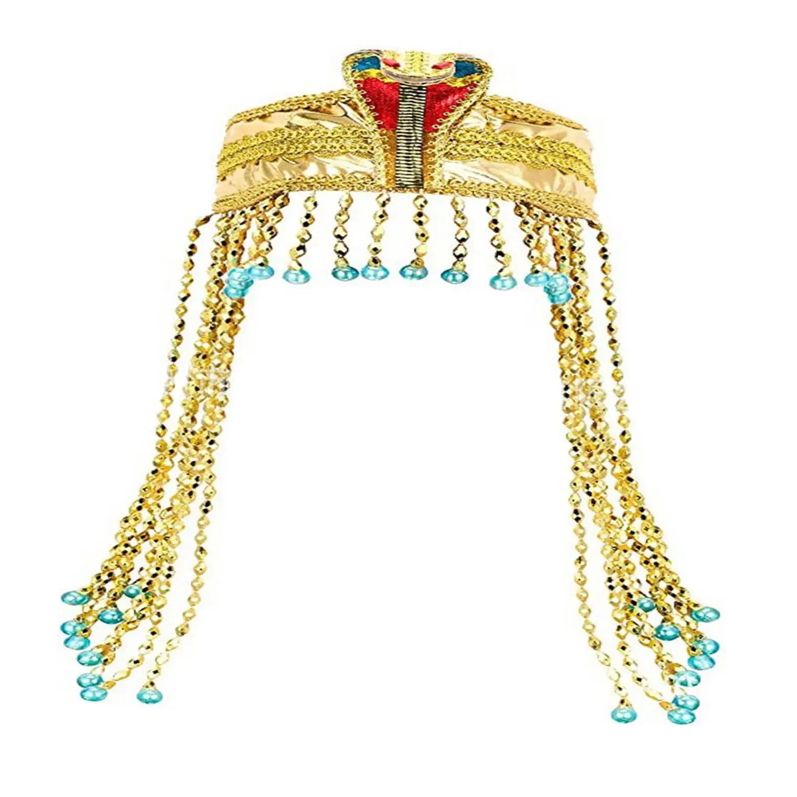 Antique Egypt Queen Headdress Snake Headband Crown Fashion for Stage Performance Antique Egypt Queen Headdress Snake Headband Crown Fashion for Stage Performance