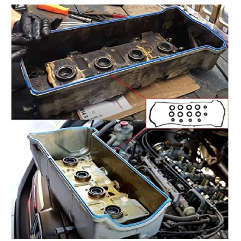 12030-PNC-000 For Honda/Acura CRV Accord Cylinder Head Cover Gasket Valve Cover Gasket Sealing Kit