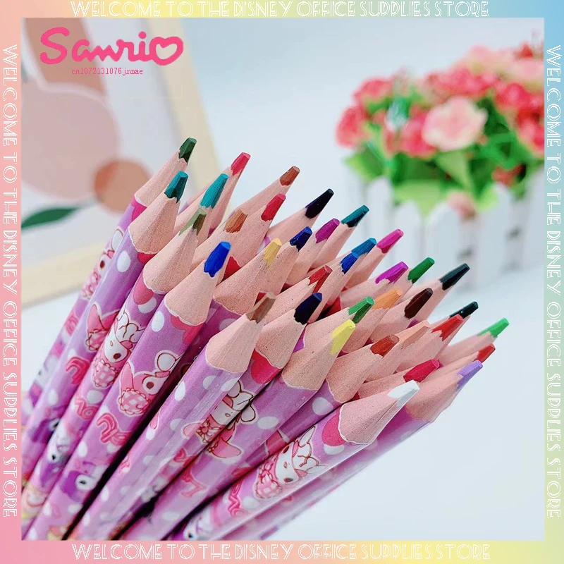 

Sanrio мультфильм 36 цветов стираемый цветной карандаш детская живопись цветная ручка Kurumi Нефритовая собака карандаш художественные принадлежности для студентов P