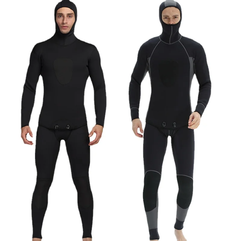 3mm Twopiece Set Men's Neoprene Wetsuit Diving Suit Outdoor Warm Waterproof Diving Suit Surfing