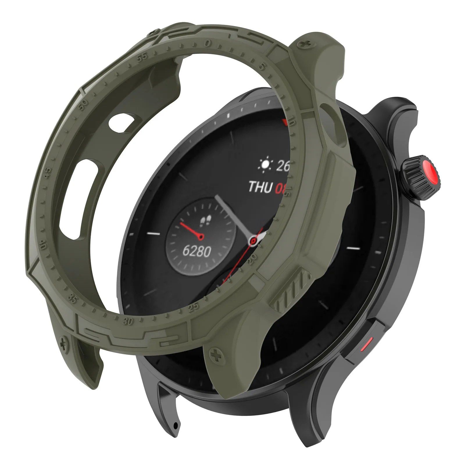 Protector Case for Xiaomi Huami Amazfit GTR 4 Watch Soft TPU Bumper Shell Accessories
