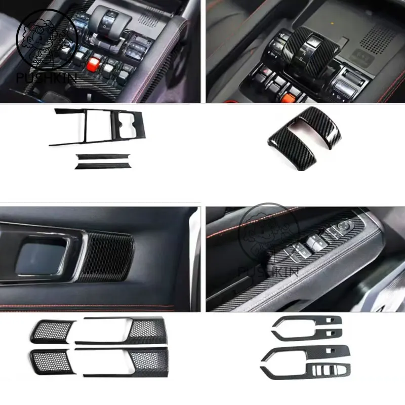 BYD SHARK 6 2025 2026 센터 콘솔 커버 기어 변속 패널 아웃렛 유리 스위치 스티어링 휠 프레임 트림 액세서리