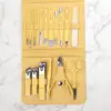 Customizable 12/16 Pcs Professional Nail Cutter Pedicure Scissors Set Stainless Steel Eagle Hook Portable Manicure Nail Tool Set 5