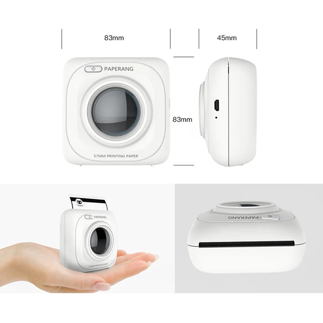 크고 작지만 강력한 PAPERANG P1 BT 감열식 프린터