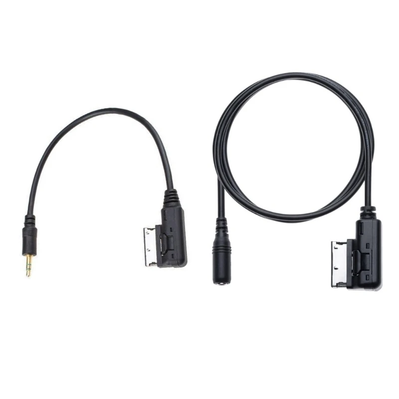 Car Stereo Accessories Interface AMI MMI to 3.5mm Male Jack audio AUX Adapter Cable For Audi VW Car Interior Radio Conversion Cable
