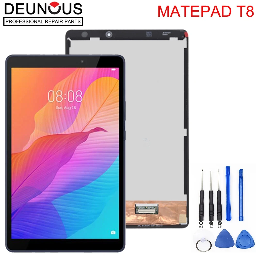 Nowy dla Huawei MatePad T8 C3 8.0 KOB2-W09 KOB2-L09 BZD-AL00 wyświetlacz LCD ekran dotykowy Digitizer