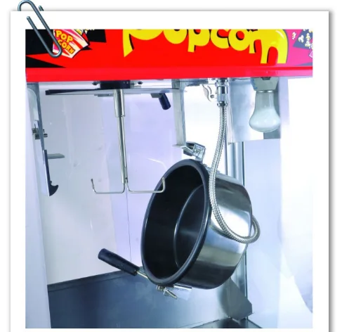 Industrial Electric Automatic Popcorn Machine Commercial Popcorn Making Machine