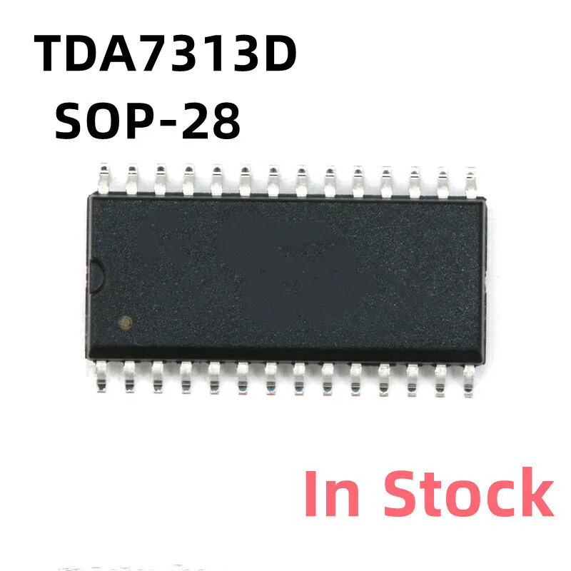 

10 шт./лот TDA7313D TDA7313D TDA7313ND SOP-28 схема обработки аудио