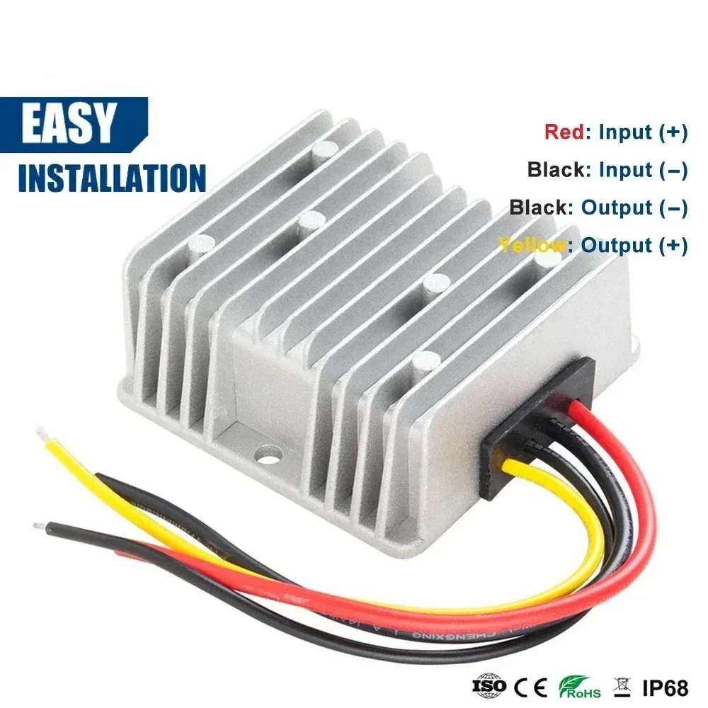 차량용 노트북 전원 공급 장치 충전기, 스텝 업 부스트 DC DC 컨버터, 12 V 24V, 19 V, 1A, 3A, 5A, 10A, 12A, 15A, 20A