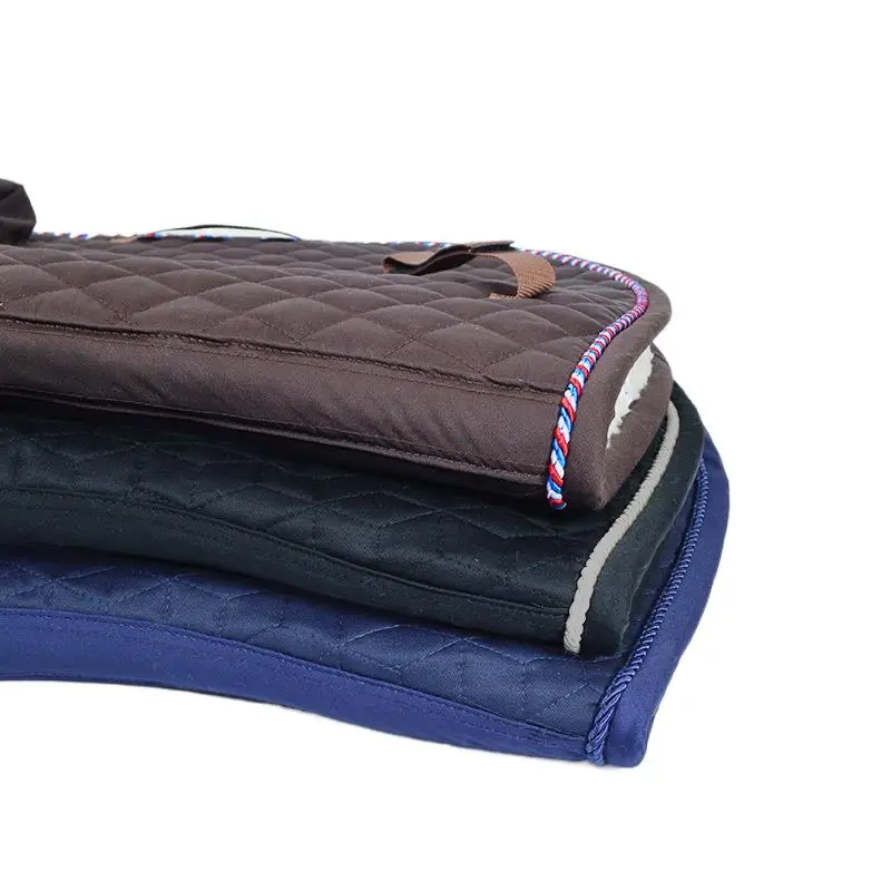 Equestrian Endurance Saddle Mat Sweat Drawer Thickened Small Checkered Cotton Riding Sweat Mat