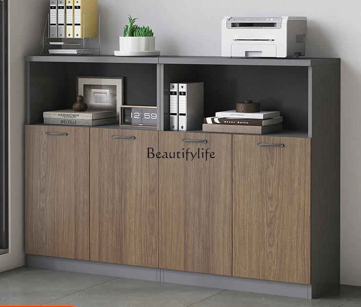 

Принтер для хранения файлов, офисное хранилище, деревянный коридор