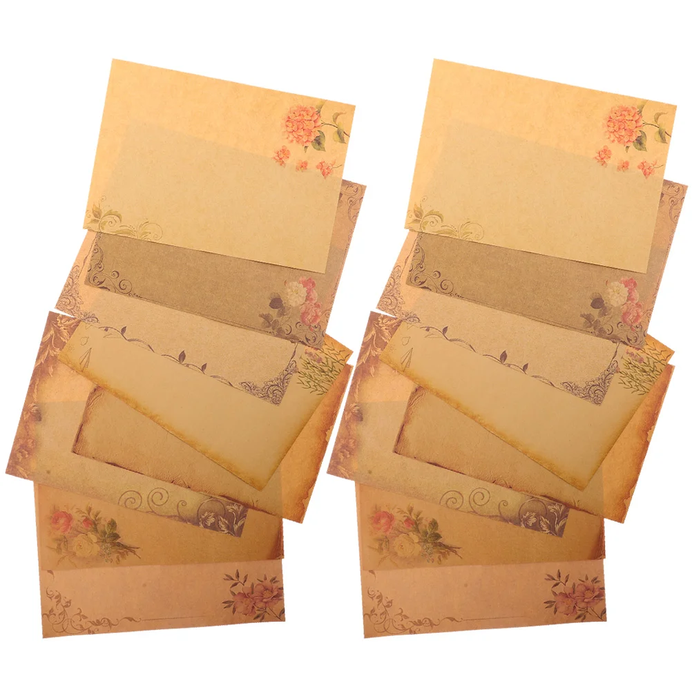 40 Sheets of Vintage Letter Writing Papers Writing Stationery Papers Holiday Letter Papers (Mixed Style)