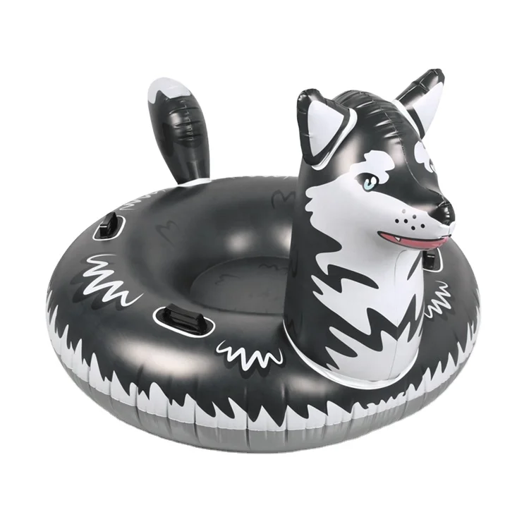 

Wholesale Inflatable winter products sled toys custom towable sledding equipment Sledge Snow Tube Sled