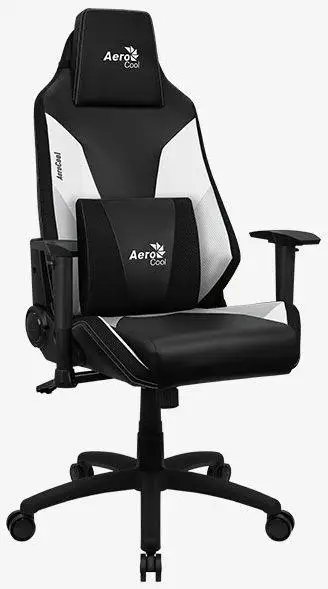 Кресло для геймеров Aerocool Admiral-Azure White чёрный белый 4710562758252 | Мебель