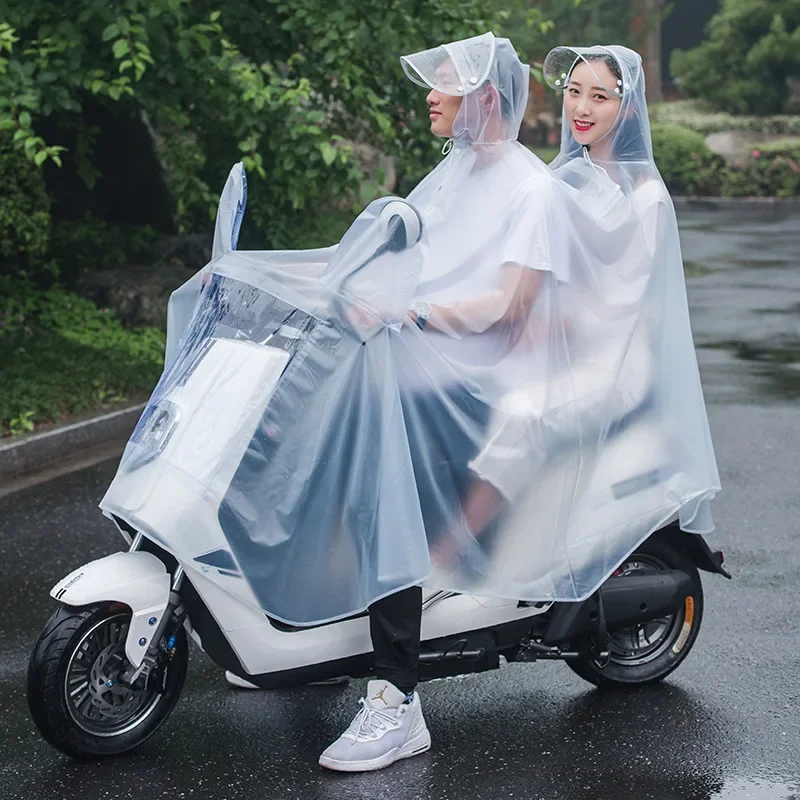 Motorcycle Raincoat Plus-Sized Thicken And Lengthen Adult