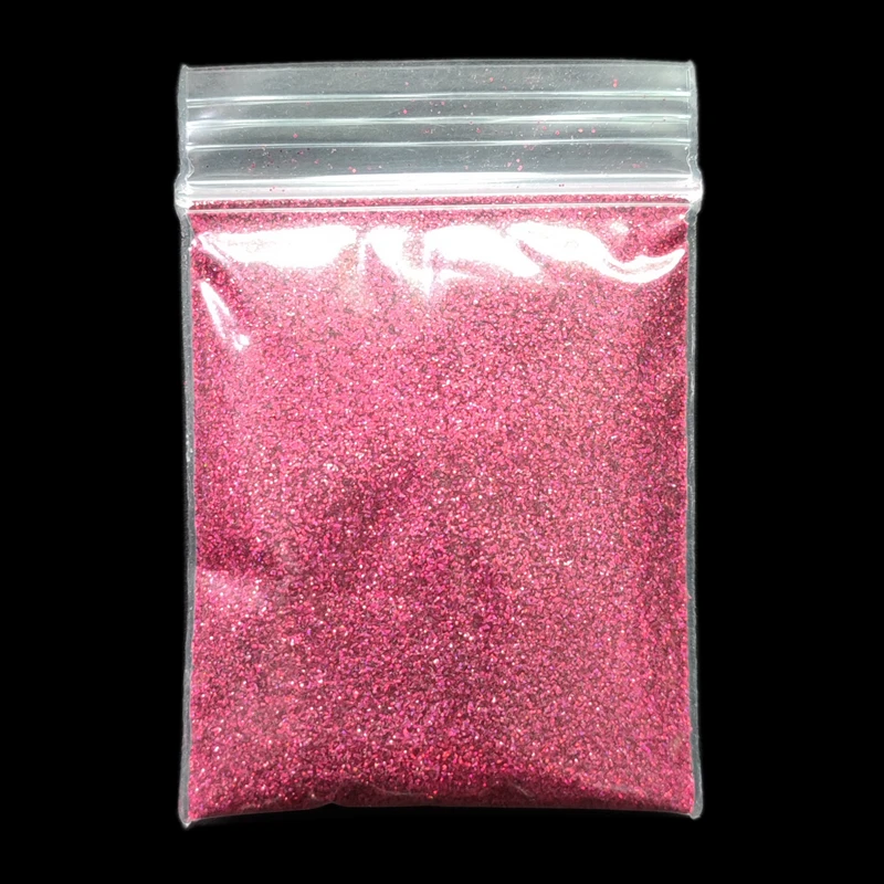 Vibrant Laser Glitter Chrome Nail Powder - Holographic Diamond Rainbow Shimmer Pigment