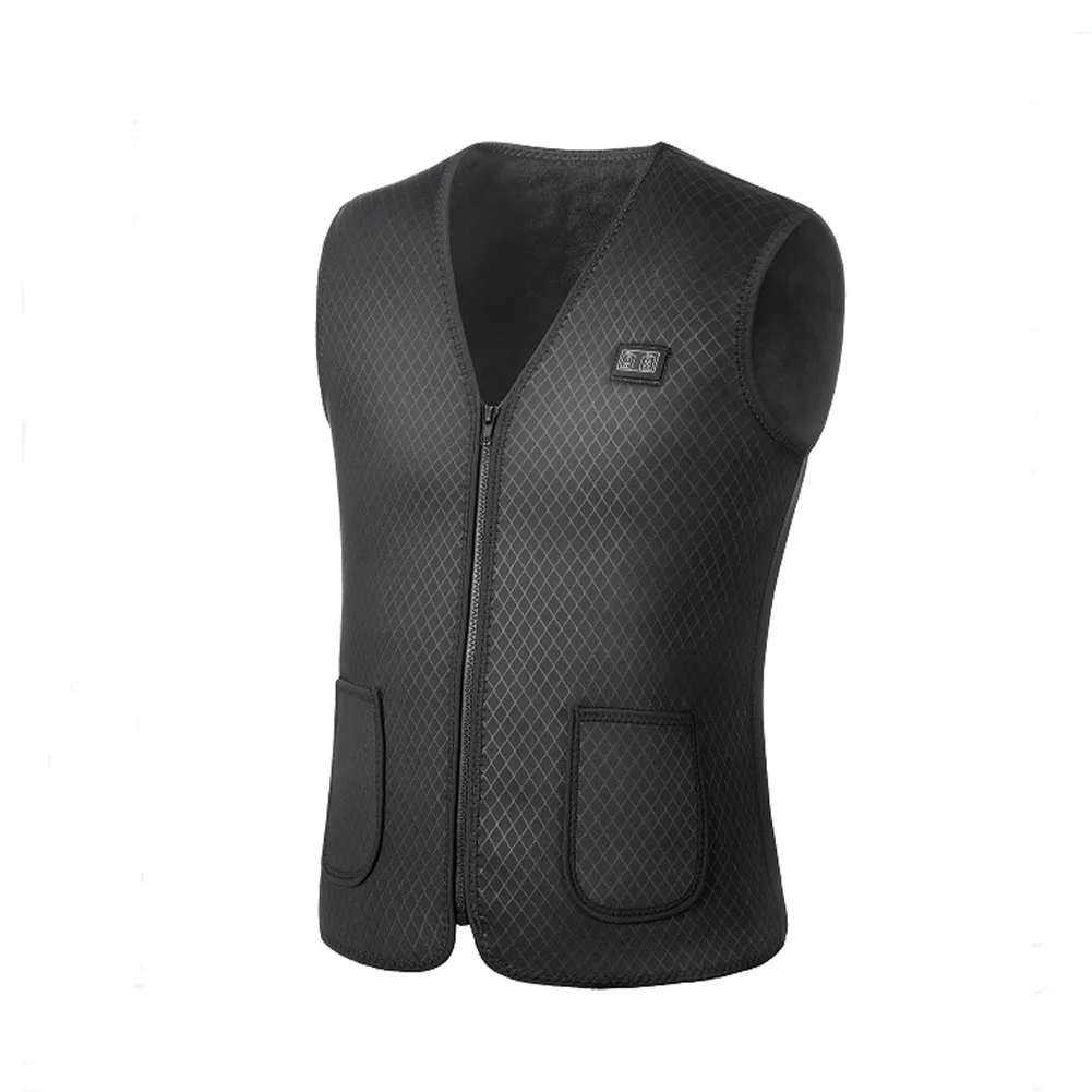 

Electric Heated Vest 16 Heating Zones Washable Sleeveless Jacket Double Control Winter Thermal Vest Clothes Body Warmer M-4XL