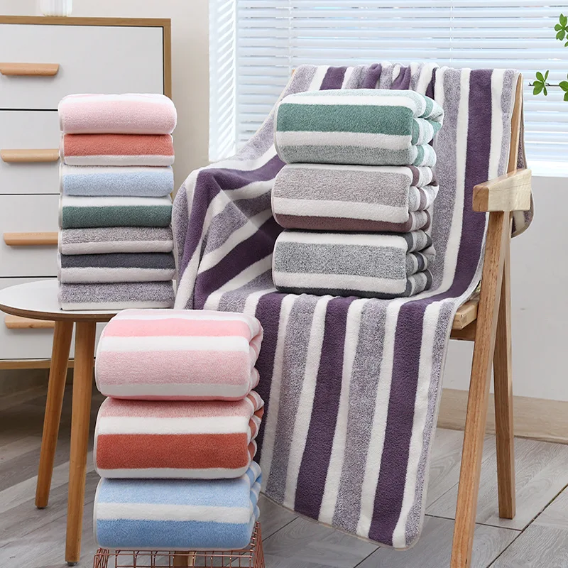 New Home Soft and Comfortable Bath Towels for Men and Women, Absorbent and Comfortable Couple's Large Towels, Wrapping Towels