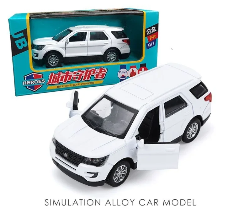 1:36 Ford Explorer Alloy Car Model Diecasts & Toy Vehicles For Children Gifts Boy Toy Free Shipping Original Box P2 4