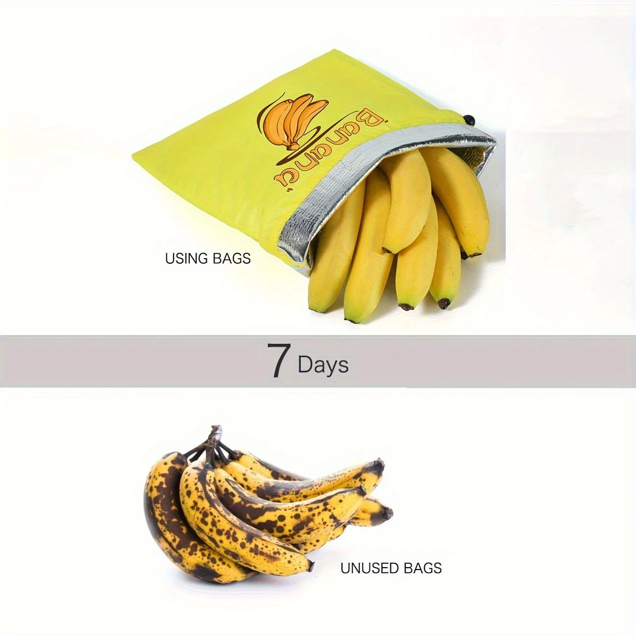 Premium Reusable Insulated Produce Storage Bags - Shockproof, Fresh-Keeping, and Lightweight