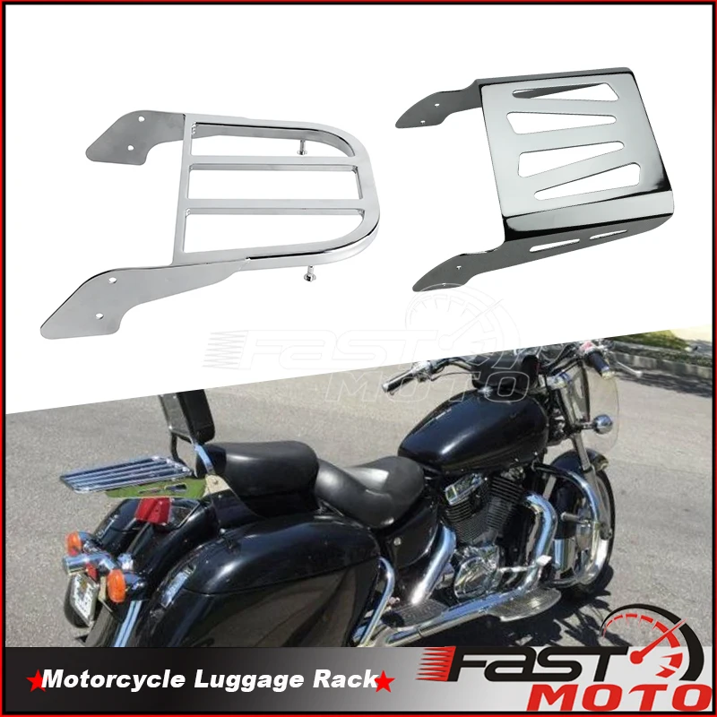 

For Honda Spirit 750 VT750 ACE750 Shadow VLX 600 VLX600 Motorbike Sissy Bar Luggage Rack Shelf For ACE 1100 Sabre Tourer 95-10