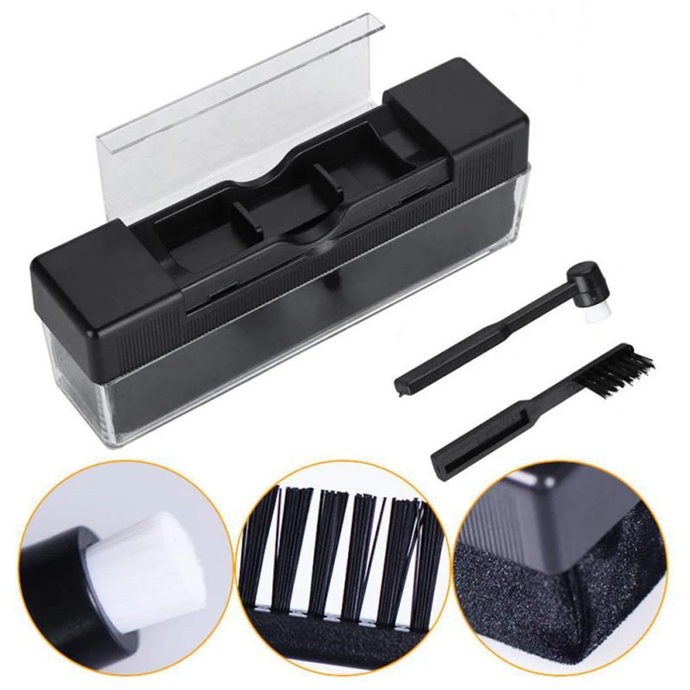 Vinyl Record Cleaner Brush Vinyl Record Cleaner Kit Multifunctional Vinyl Record Dust Remover Brush Records Cleaning Tool Turntable Player Accessory