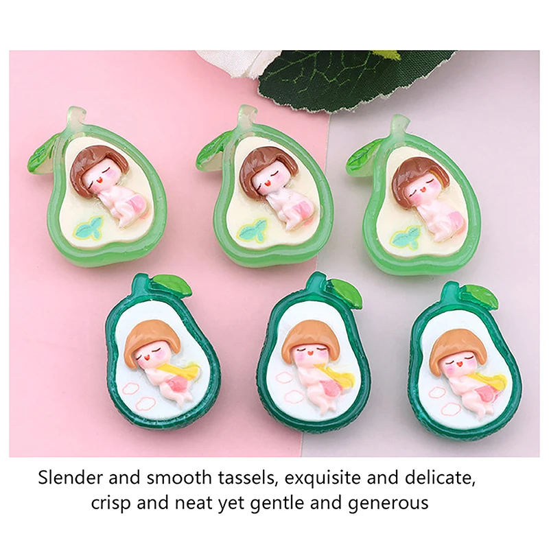 

10Pcs Kawaii Fruit Girl Flatback Resin Patch DIY Phone Case Cabochon Art Decor Cute Jewelry Hairpin Craft Supplies Accessories