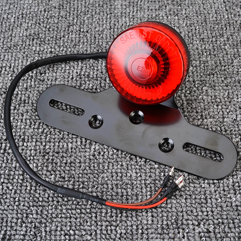 LED Tailight Motorcycle Tail Light Rear Lamp Brake Stop Light For Harley Bikes Sportsters Honda Suzuki Bobber Choppe Cafe Racer