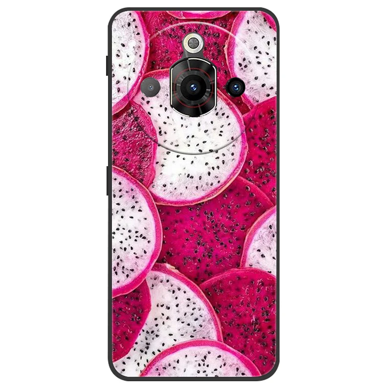 ZTE Nubia Focus Pro Black Silicone TPU Soft Phone Cover - Protective Back Shells