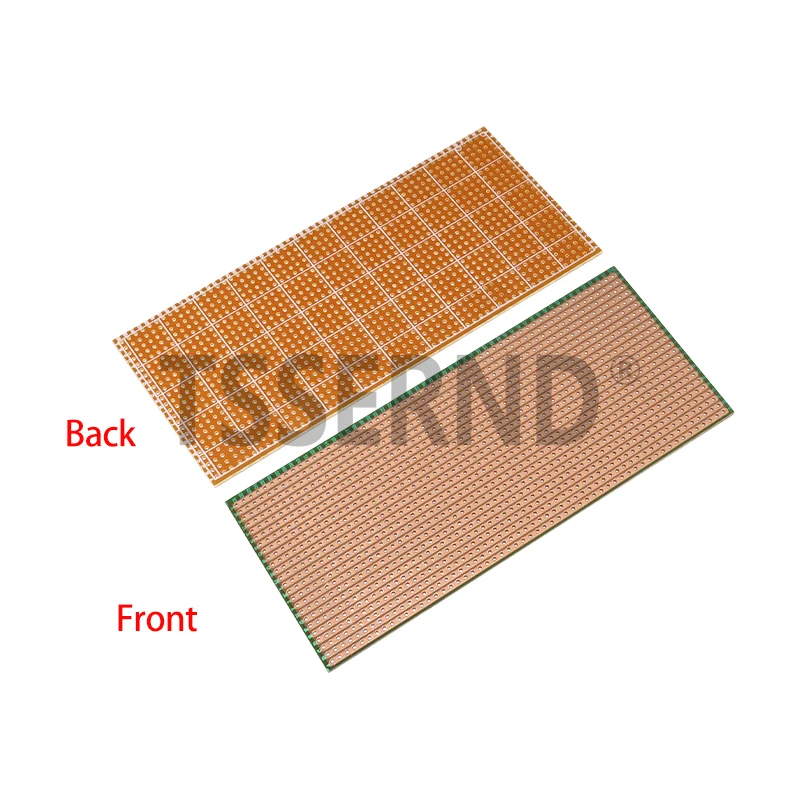 PCB 프로토타입 보드 단면 PCB 프로토보드 6.5x14.5cm DIY Arduino용 범용 실험 매트릭스 회로 보드