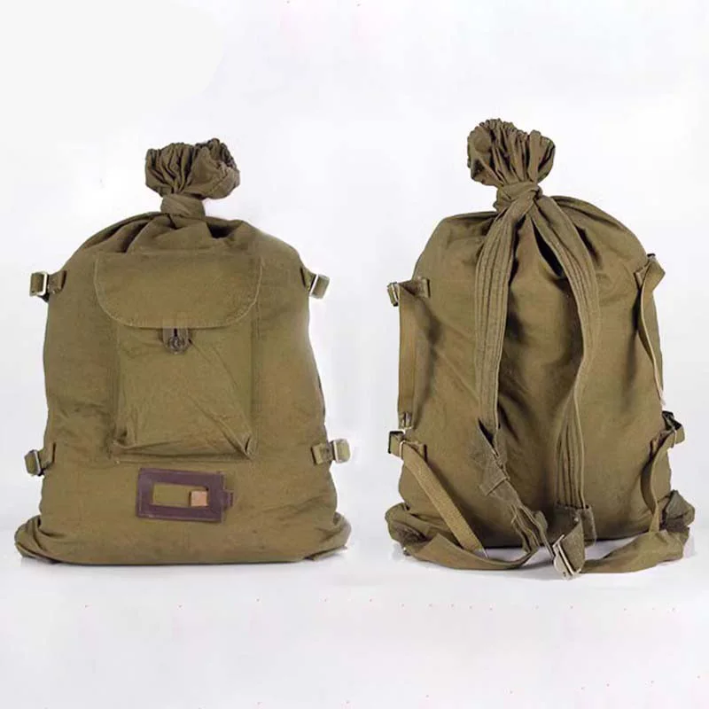 Russische Sack-Tasche, Schultertasche, taktischer Rucksack, Segeltuchtasche, großes Fassungsvermögen, verschiedene Aufbewahrung – Detail 5