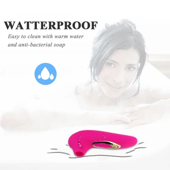 Clit Sucker Vagina Sucking Vibrator Clitoris Stimulator Blowjob Oral Nipple Licking Sex Toy for Women Masturbator Erotic Product 5