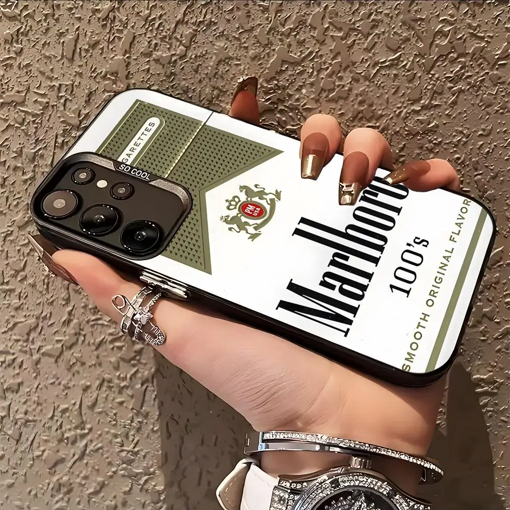Fashion M-Marlboro-S Colorful Silver Phone Case Cover