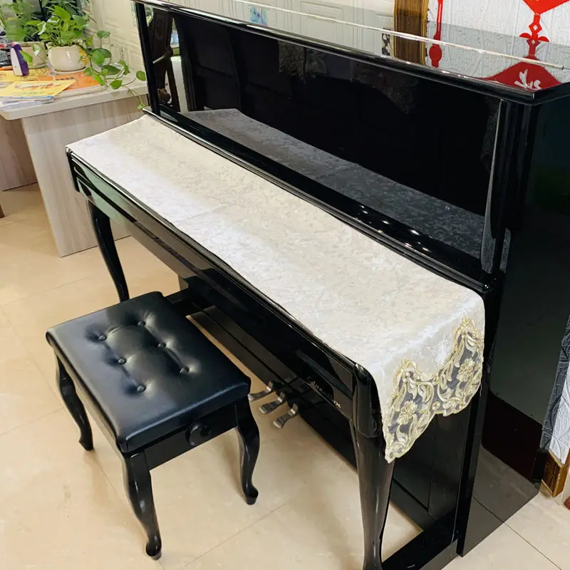 Electronic Piano Keyboard Dust Covers Household Pianos Protective Half Cover Table Flag TV Cabinet Multipurpose Dirt Resistant