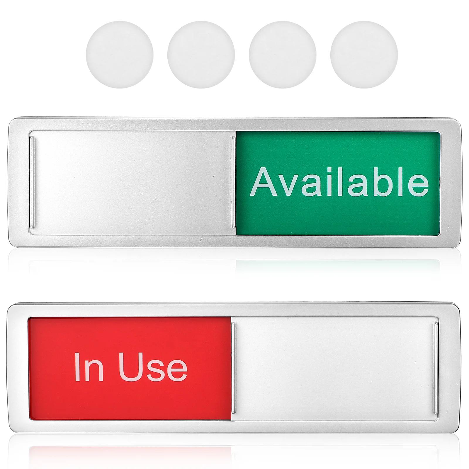 

Vacant Occupied Signs Privacy Signs Available or In Use Sign Slider Door Indicator Signs for Home Office Restroom