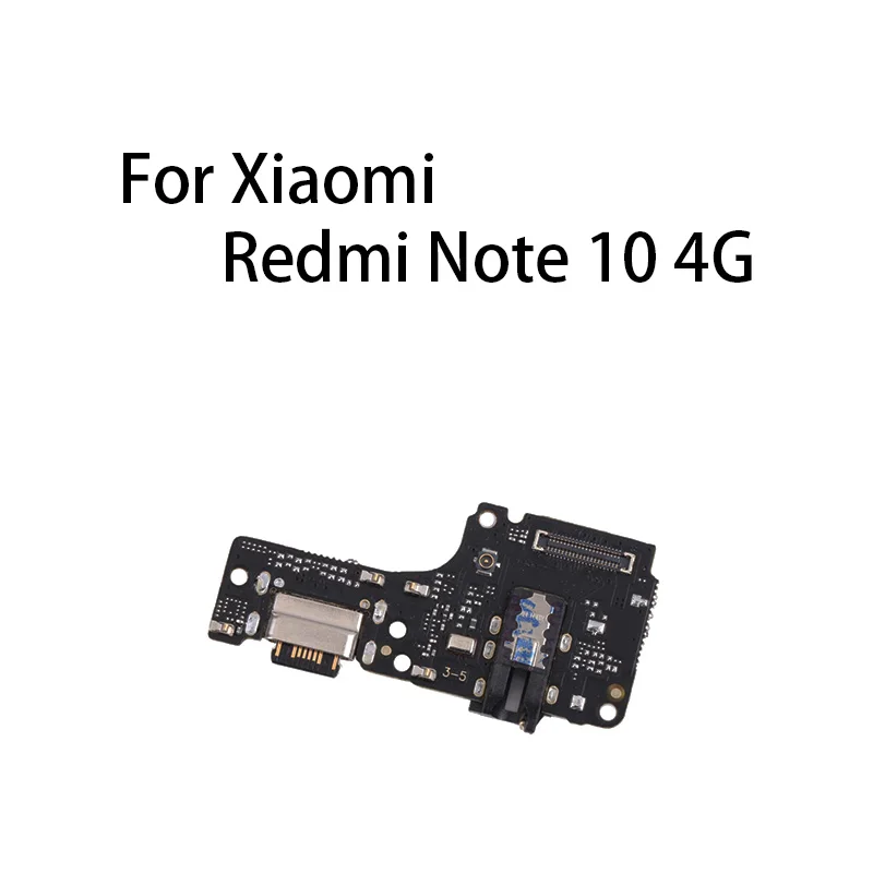 Гибкий кабель для зарядки через USB-порт для Xiaomi Redmi Note 10 4G M2101K7AI M2101K7AG