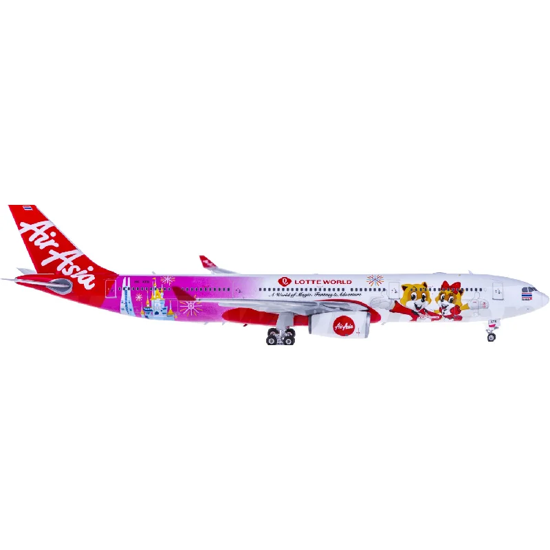 エアアジア　A330-300 LOTTE WORLD特別塗装機　1/400 エアアジア A330-300 LOTTE WORLD特別塗装機 1/400 - メルカリ