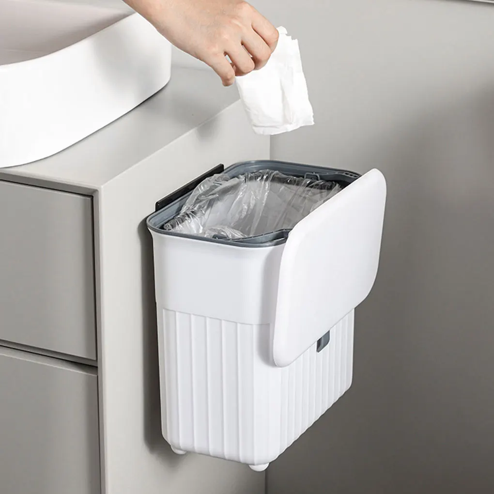 

Plastic Hanging Trash Wide Application Sturdy And Durable Strong Sealing Easy To Hanging Garbage Bin