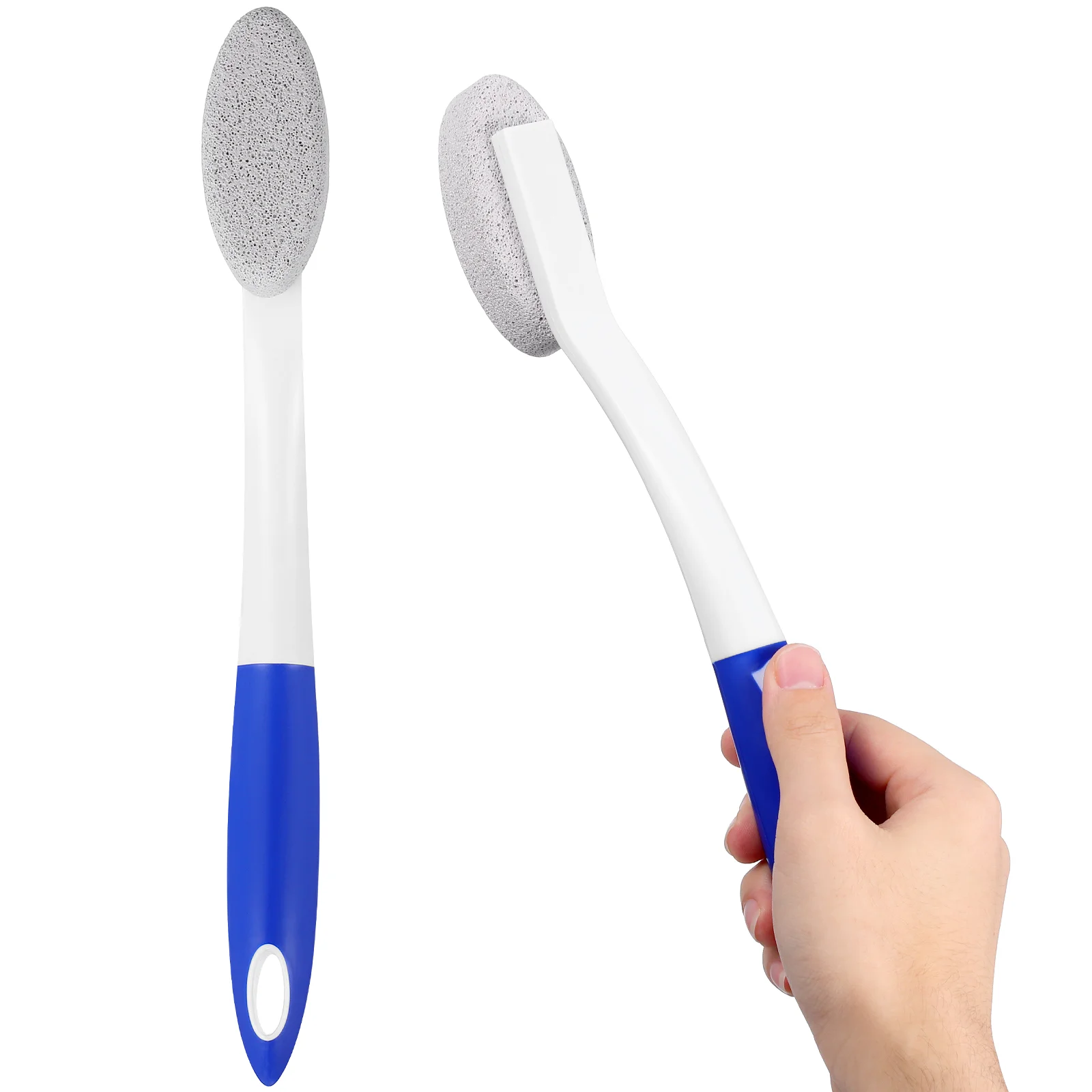

Punice Brush Long Handle Foot Exfoliator Pumice Stone Bath Clean Frosted Cleaning