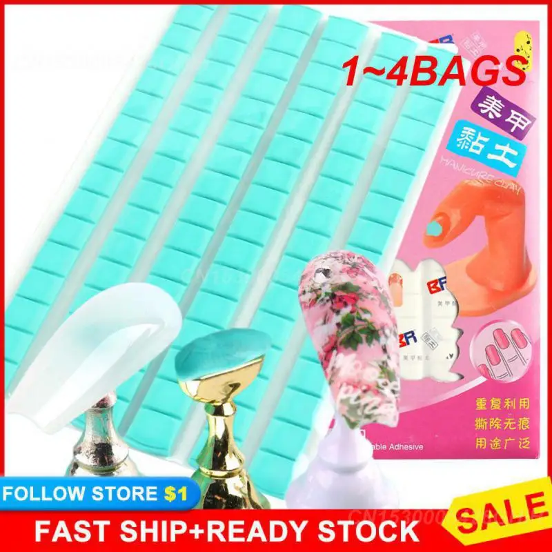 

1-4 пакета, многоразовый держатель для ногтей