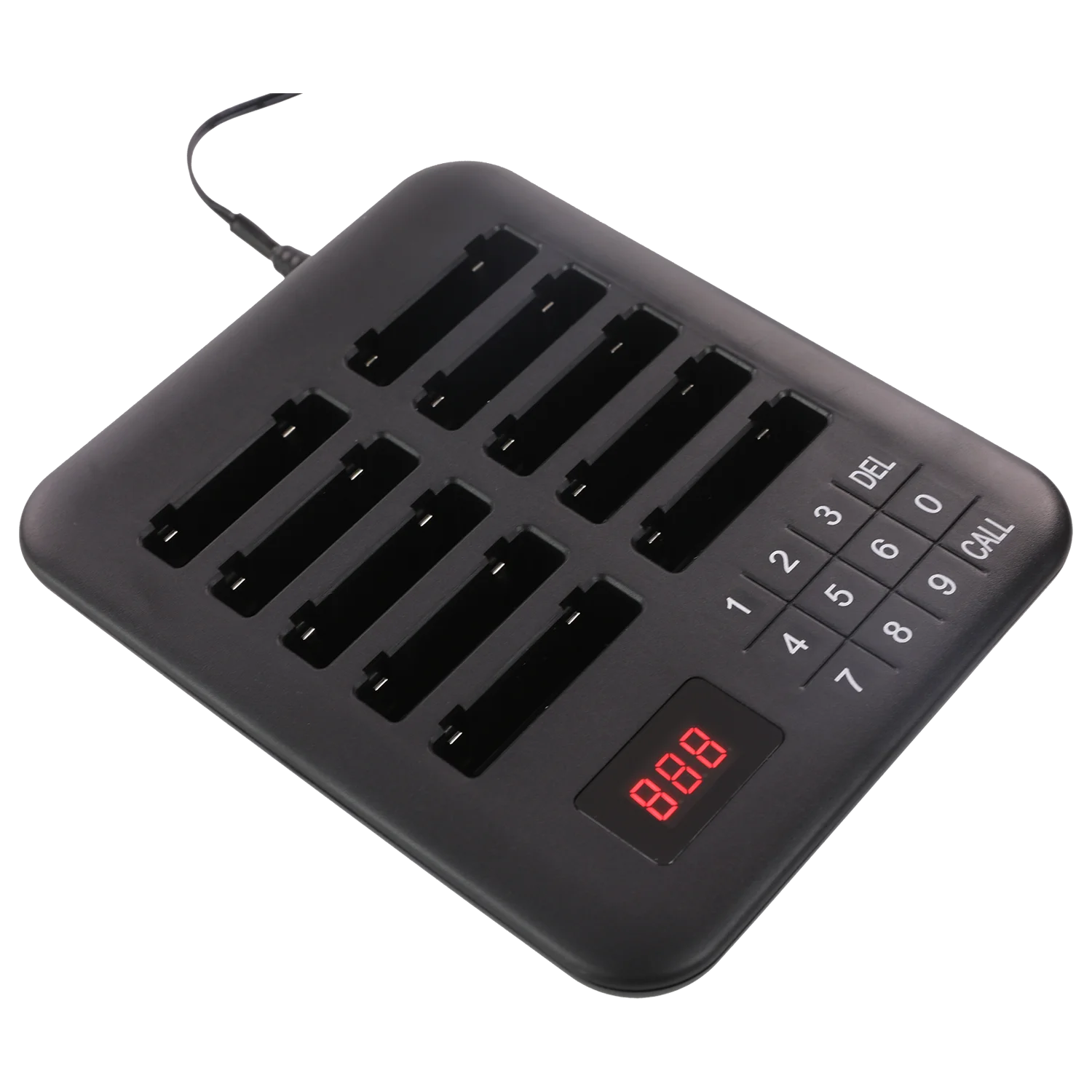 Wireless Restaurant Pager System 10 Pagers Food Truck Buzzer Fast Food Shop Receiver Calling System For Bar Cafe wireless calling system