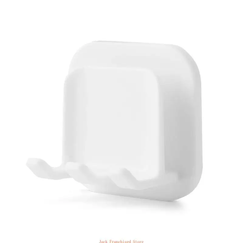

Wall Mounted Toothbrush Mouthwash Cup Holder Suction Cup Draining Rack for Home Bathroom Bath Ball Towel Storage
