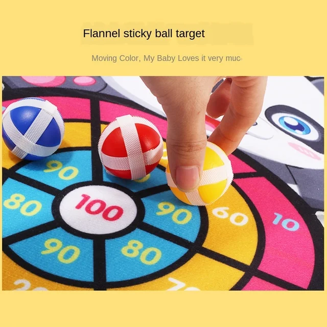 New Dinosaur Slingshot Target Sticky Ball Dartboard Creative Throw Sports Board Games Montessori Basketball Christmas Gift Toys 4