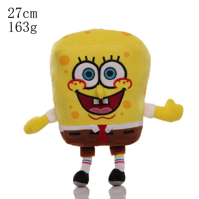 Anime Spongebob Squarepants Patrick Star Squidward Eugene H. Krabs Gary Kawaii Stuffed Plush Toys keychain Birthday Gift For Kid