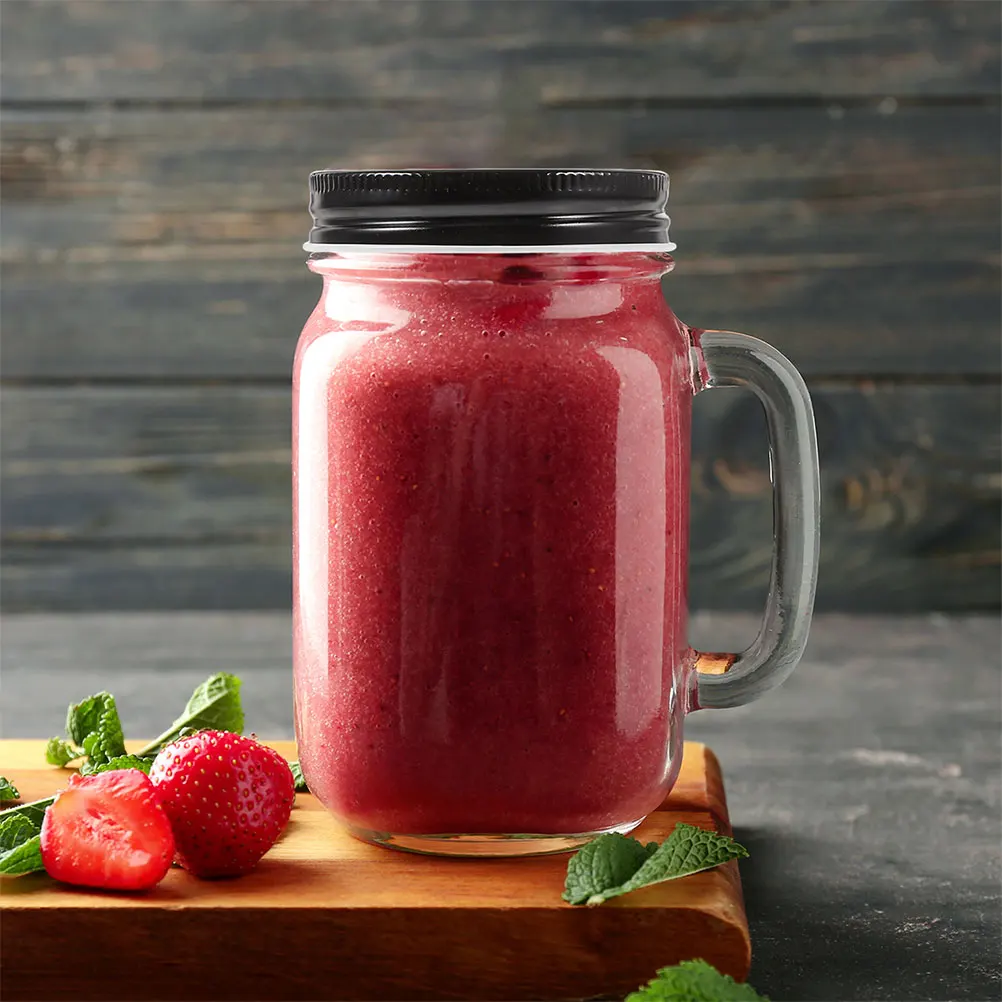 Wide Mouth Jar Lids Metal Leak Proof Canning Jar Caps Yogurt Jam Honey Jars Airtight Seal multiuse kichen tool 10pcs