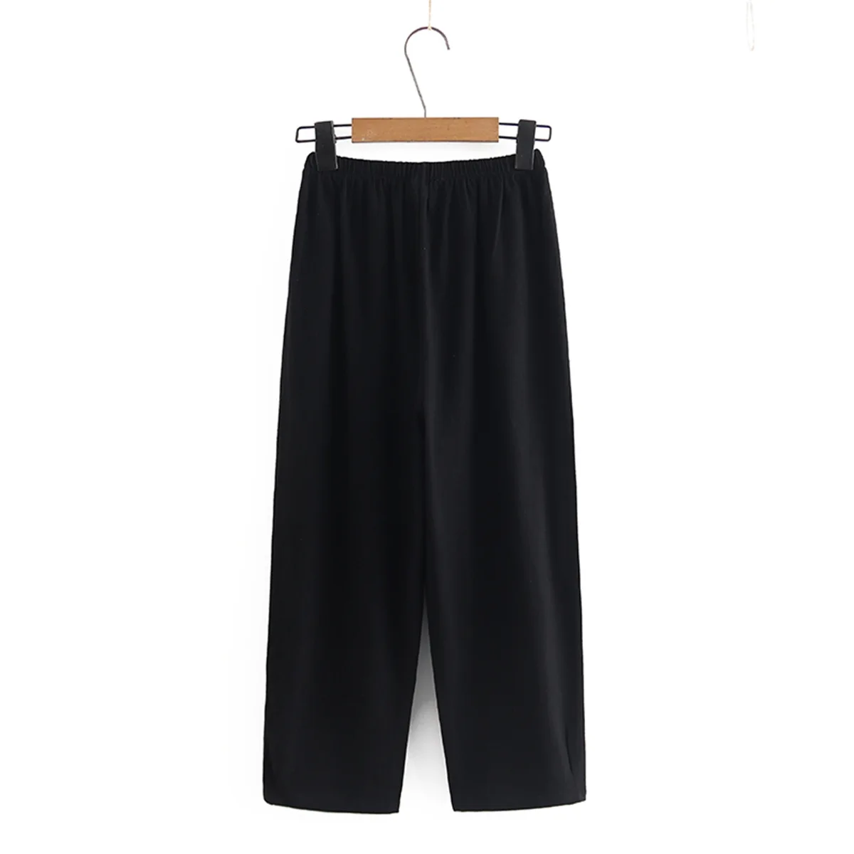 XL-5XL Vintage Stil Mittleren Alters Mutter Zwei Stück Set Gedruckt Langarm Casual Hause Kleidung Baumwolle Frauen Pyjamas Außerhalb Tragen – Detail 8