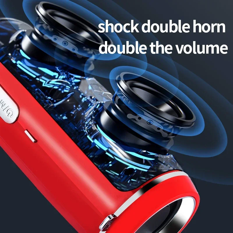 Caixa De Som-Portable Wireless Speaker Bluetooth 200W High Power Outdoor Audio 3D Stereo Surround TWS FM Voice RHDE Promotion bluetooth speaker portable speaker mini bluetooth speaker audio speaker