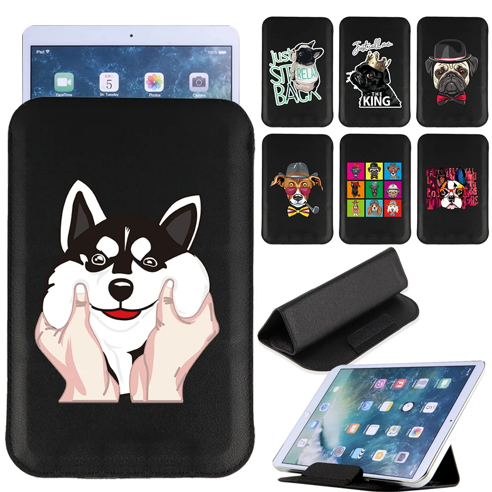 Custodia Per Tablet Custodia Per Tablet 7 8 10 Pollici Universal Magnet Pack Custodia Per Custodia Per Tablet Pieghevole In Pelle Pu Serie Per Cani